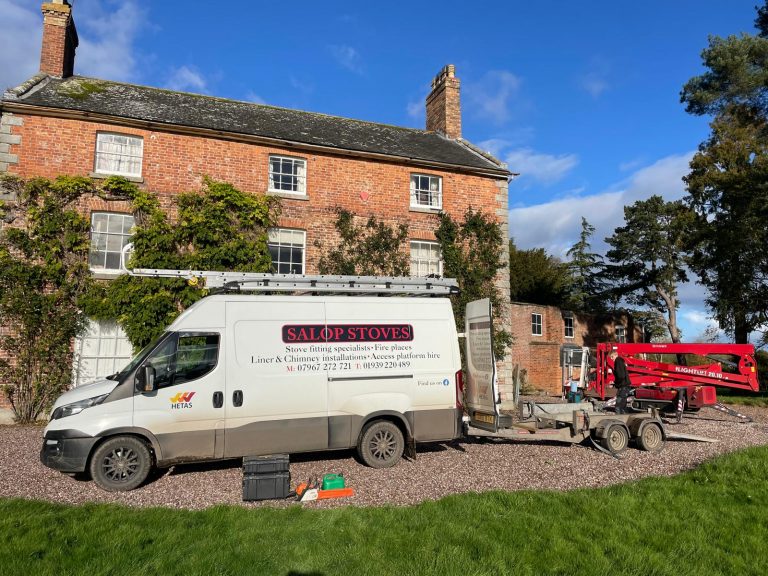 Salop stoves Building work